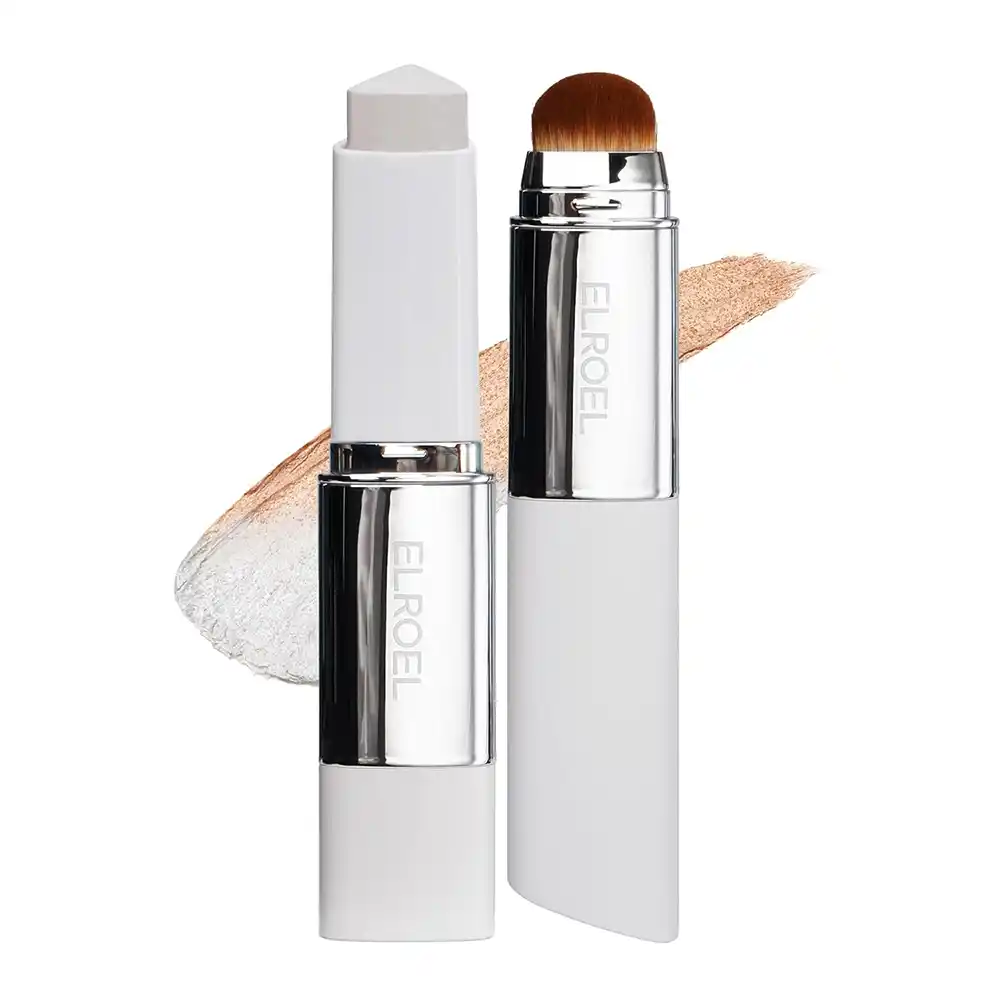 کرم پودر استیکی الروئل Blanc Cover Stick V با برس داخلی و فرمول تغییر رنگ کرم پودر استیکی الروئل Blanc Cover Stick V با برس داخلی و فرمول تغییر رنگ