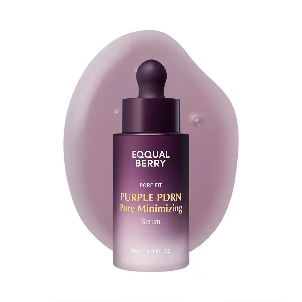 سرم کنترل منافذ PDRN بنفش اکوال بری EQQUALBERRY Purple PDRN Pore Minimizing Serum وگان کرهای برای بستن منافذ و کنترل چربی پوست سرم کنترل منافذ PDRN بنفش اکوال بری EQQUALBERRY Purple PDRN Pore Minimizing Serum وگان کرهای برای بستن منافذ و کنترل چربی پوست