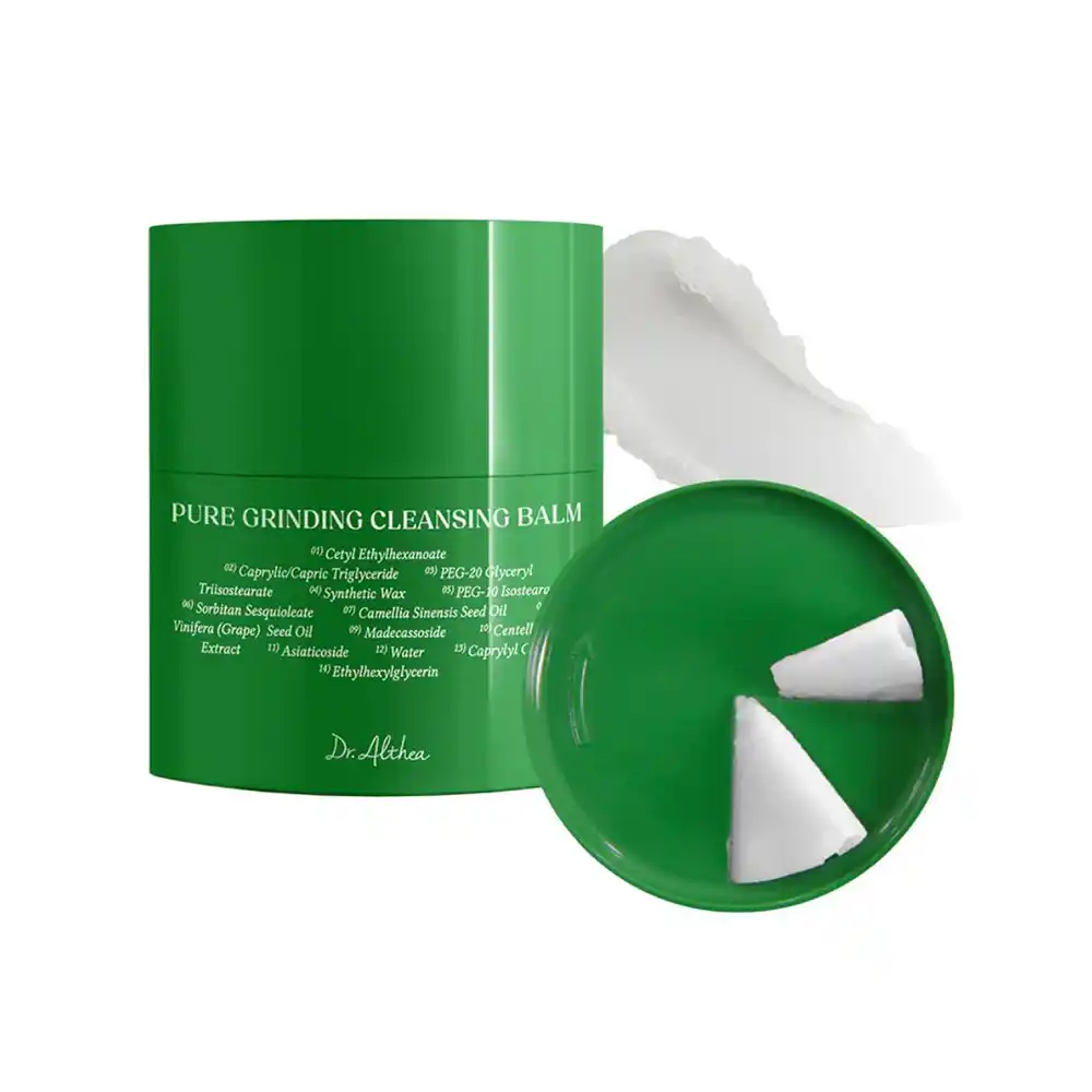 بالم پاک‌کننده دکتر آلتیا Dr. Althea Pure Grinding Cleansing Balm با مادکاسوزاید برای پاک‌سازی ملایم آرایش پوست حساس
