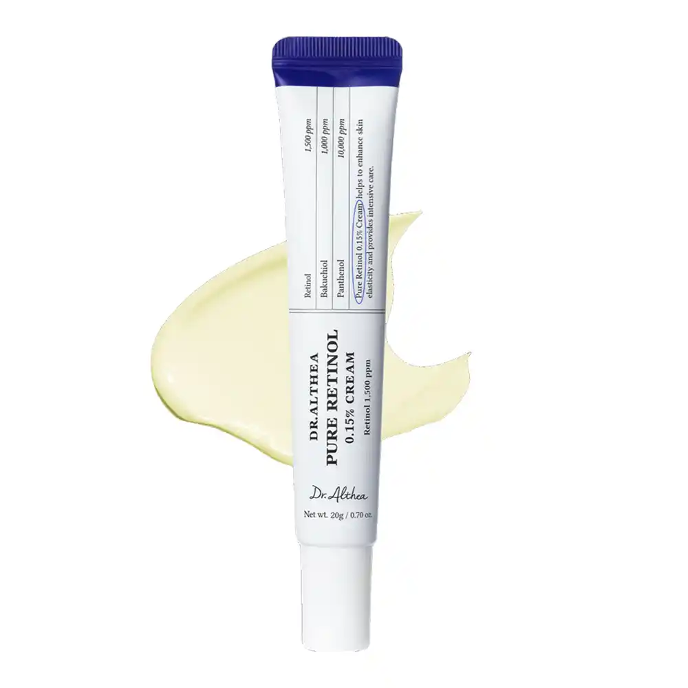 کرم رتینول 0.15 درصد دکتر التیا ضد چروک و جوانساز پوست Dr. Althea Pure Retinol 0.15