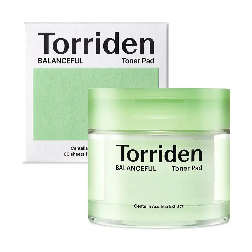 پد تونر تسکین دهنده سیکا توریدن Torriden Balanceful Cica Toner Pad