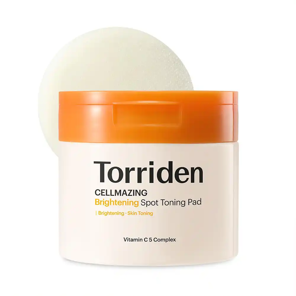 پد تونر ضد لک و روشن کننده ویتامین سی توریدن Torriden CELLMAZING Brightening Spot Toning Pad 1