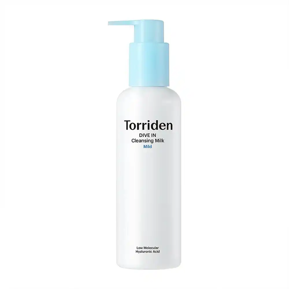 شوینده میلکی توریدن Torriden Dive In Cleansing Milk آبرسان و پاک کننده ملایم پوست