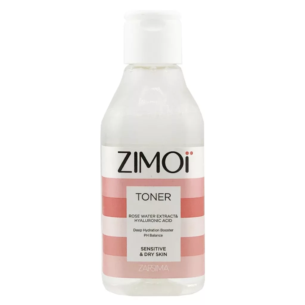 zimoi rose toner for dry and sensitive skin