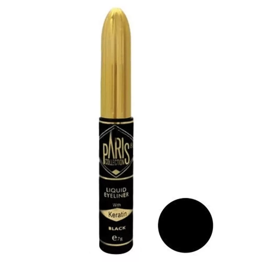 paris eyeliner keratin model