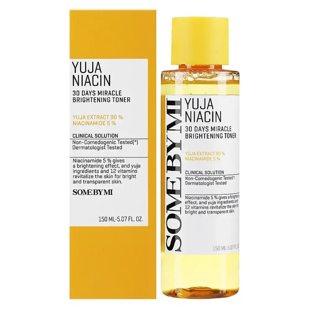 تونر ضد لک و روشن کننده یوجانیاسین سام بای می SOME BY MI Yuja Niacin Brightening Toner 150ml
