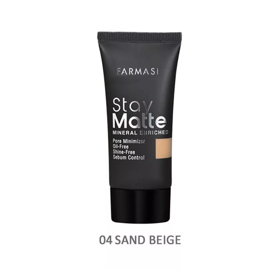 farmasi stay matte foundation cream 30 ml farmasi stay matte foundation cream 30 ml