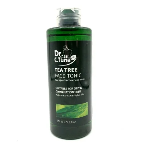 dr c tuna tea tree oil facial cleansing toner 225 ml