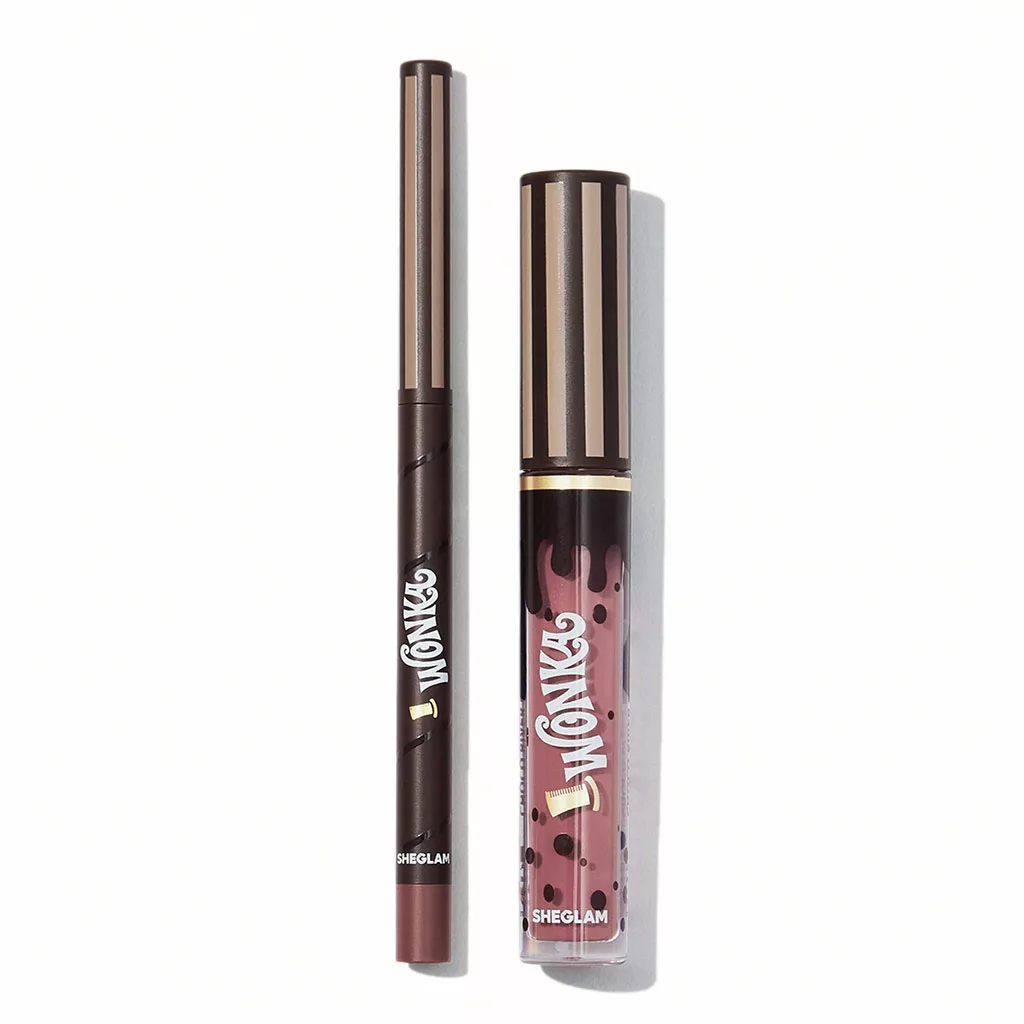 sheglam cocoa kiss lip duo cookies n milk