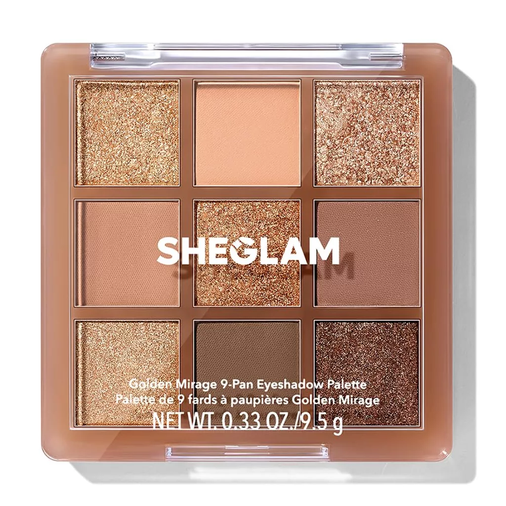 sheglam eyeshadow palette 9 color