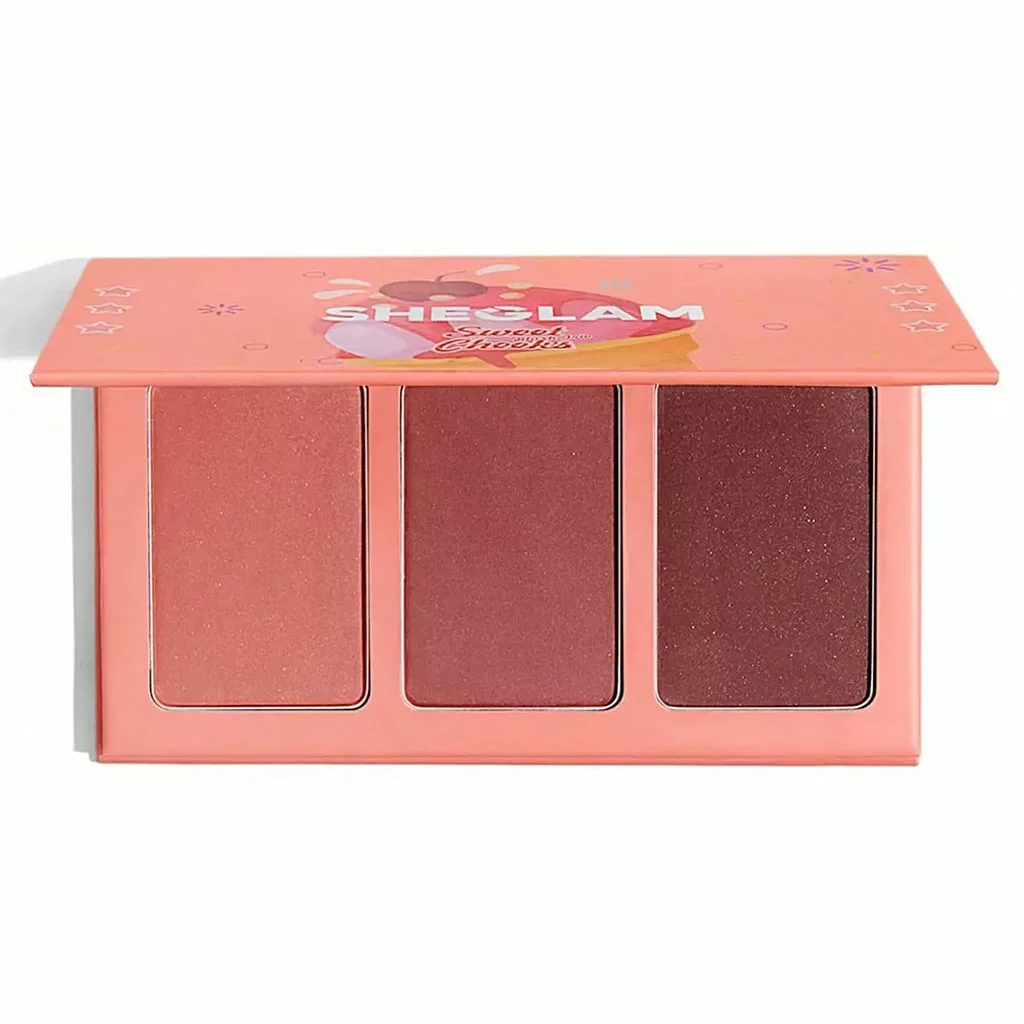 sheglam sweet cheeks blush palette 3c sunset cruise