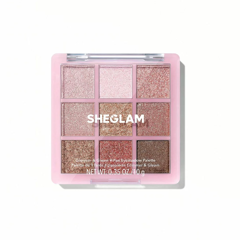 glimmer gleam 9 pan eyeshadow palette glimmer gleams
