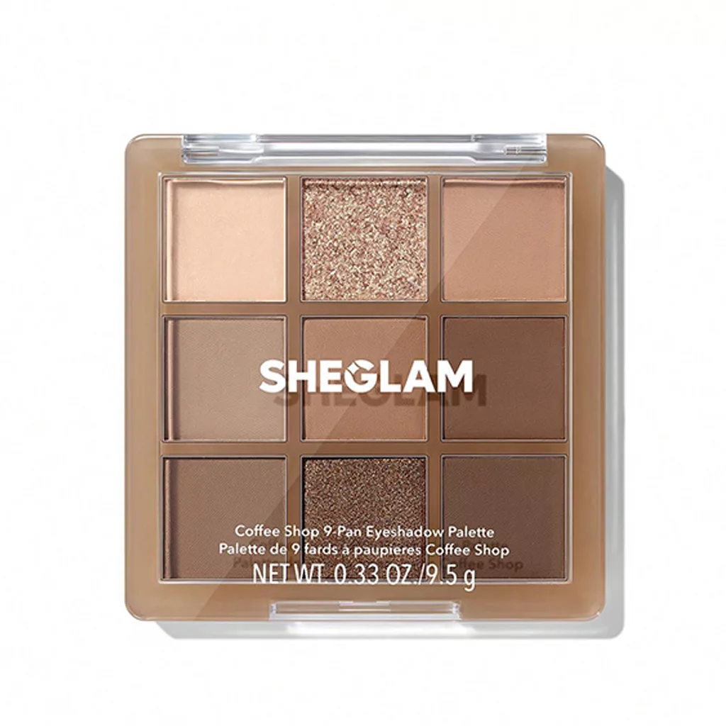 sheglam coffee shop eyeshadow palette