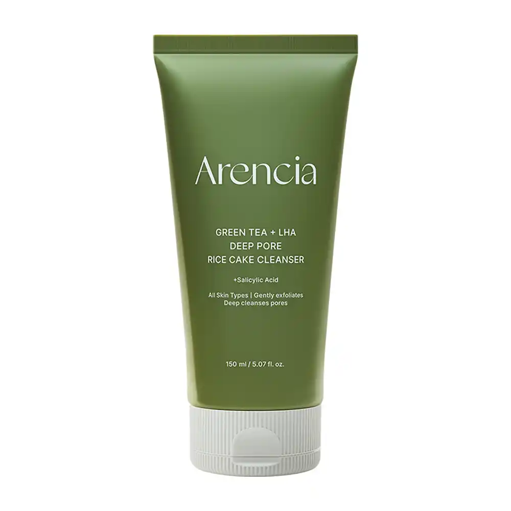 شوینده چای سبز آرنسیا Arencia Green Tea LHA Cleanser | لایه‌بردار، پاکسازی عمیق منافذ و ضد جوش