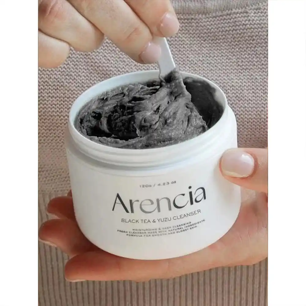 پاک کننده عمقی چای سیاه و یوجا آرنسیا ARENCIA Black Tea Yuzu Cleanser 1