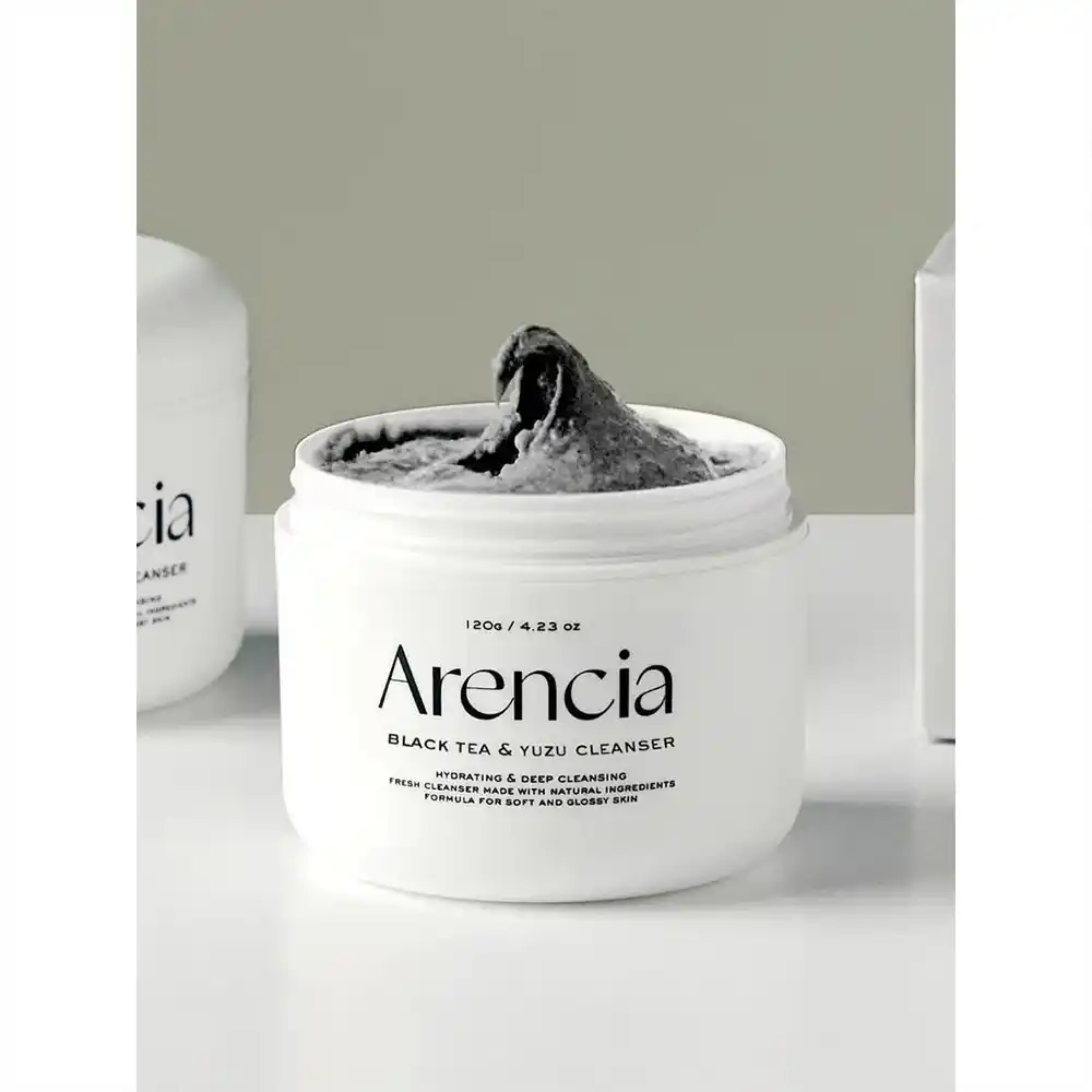 پاک کننده عمقی چای سیاه و یوجا آرنسیا ARENCIA Black Tea Yuzu Cleanser 3