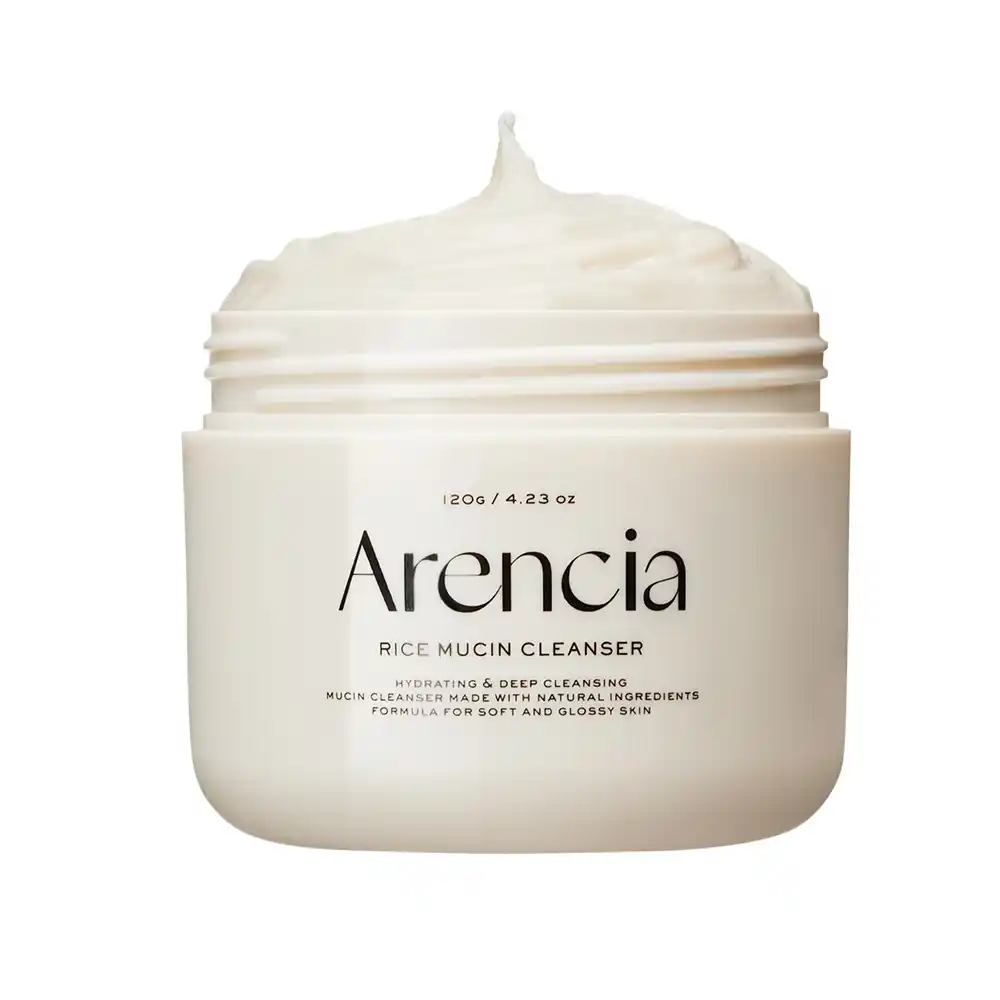 پاک کننده عمقی موچی برنج و موسین حلزون آرنسیا Arencia Rice Mochi Snail Mucin Cleanser | پاکسازی عمیق منافذ و کنترل چربی پوست