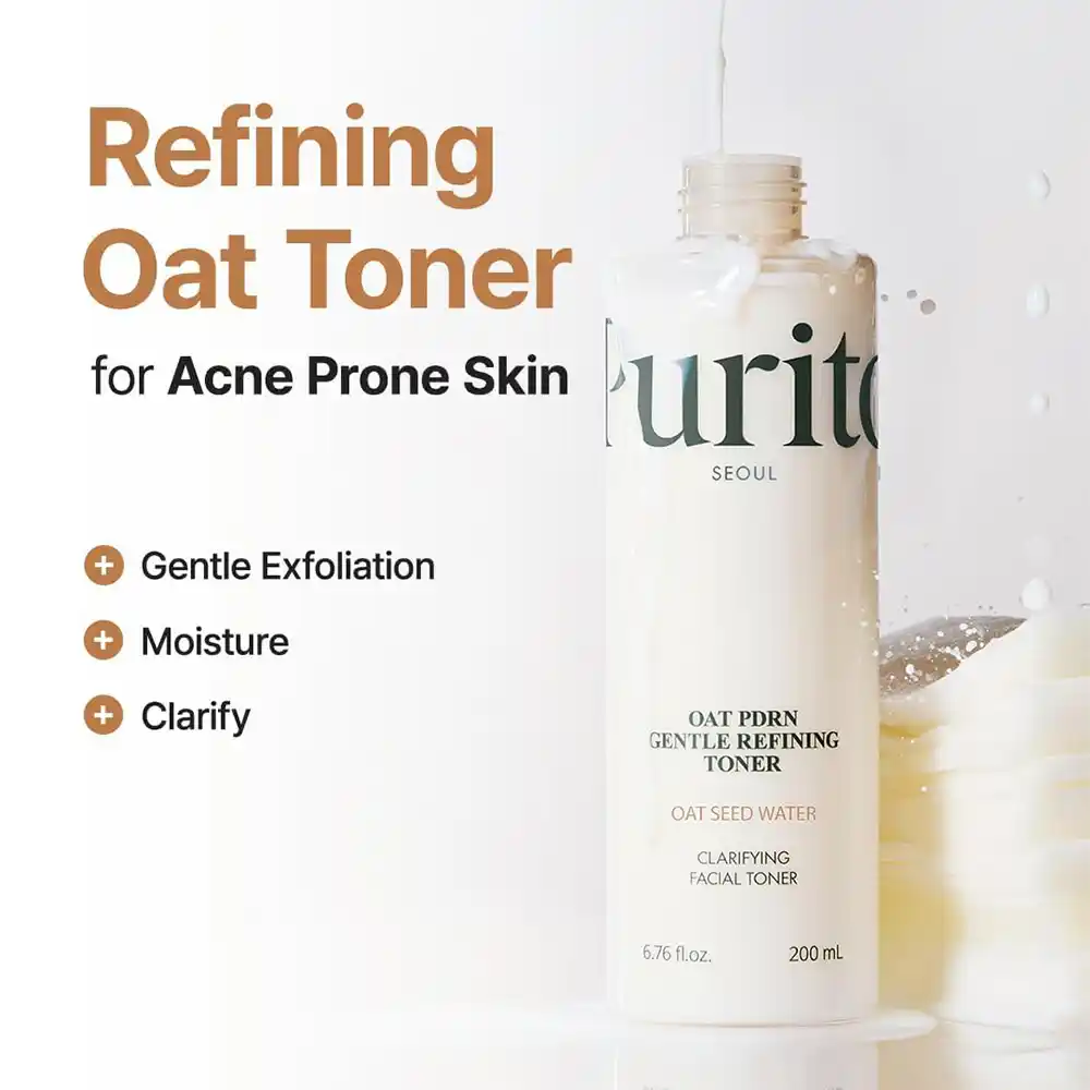 تونر جو دوسر PDRN پیوریتو PURITO Oat PDRN Refining Toner | آبرسان، تسکین‌دهنده و تقویت‌کننده سد دفاعی پوست