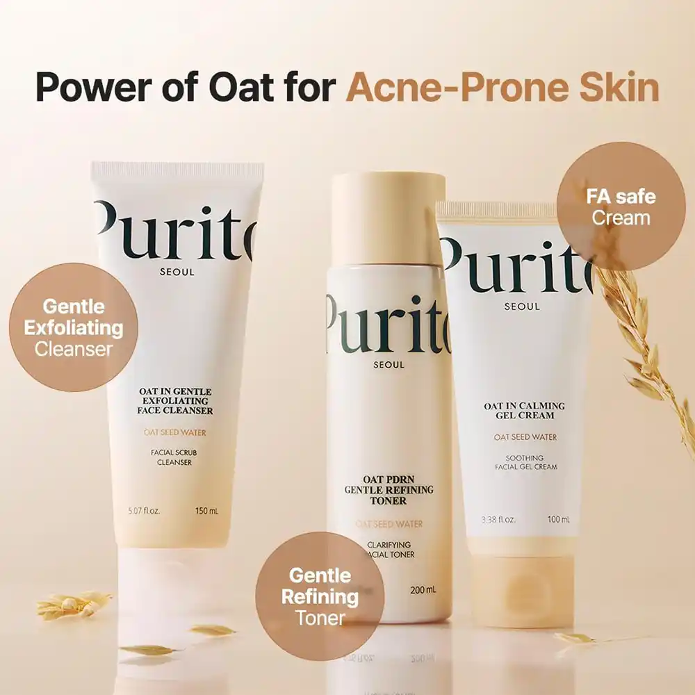 تونر جو دوسر PDRN پیوریتو PURITO Oat PDRN Refining Toner | آبرسان، تسکین‌دهنده و تقویت‌کننده سد دفاعی پوست