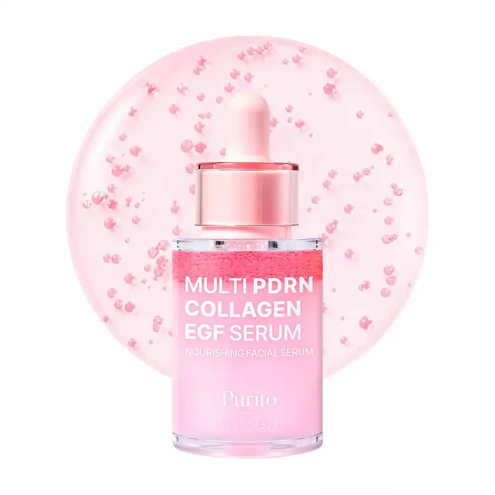 سرم مولتی PDRN کلاژن و EGF پیوریتو PURITO Multi PDRN Collagen EGF Serum | جوانساز، ترمیم‌کننده و افزایش شفافیت پوست