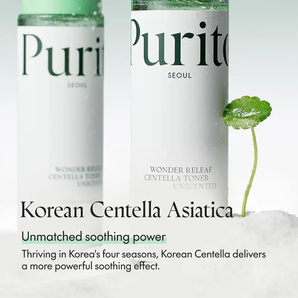 تونر تسکین دهنده سنتلا پیوریتو PURITO Wonder Releaf Centella Toner | آبرسان، ضد قرمزی و تقویت‌کننده سد دفاعی پوست
