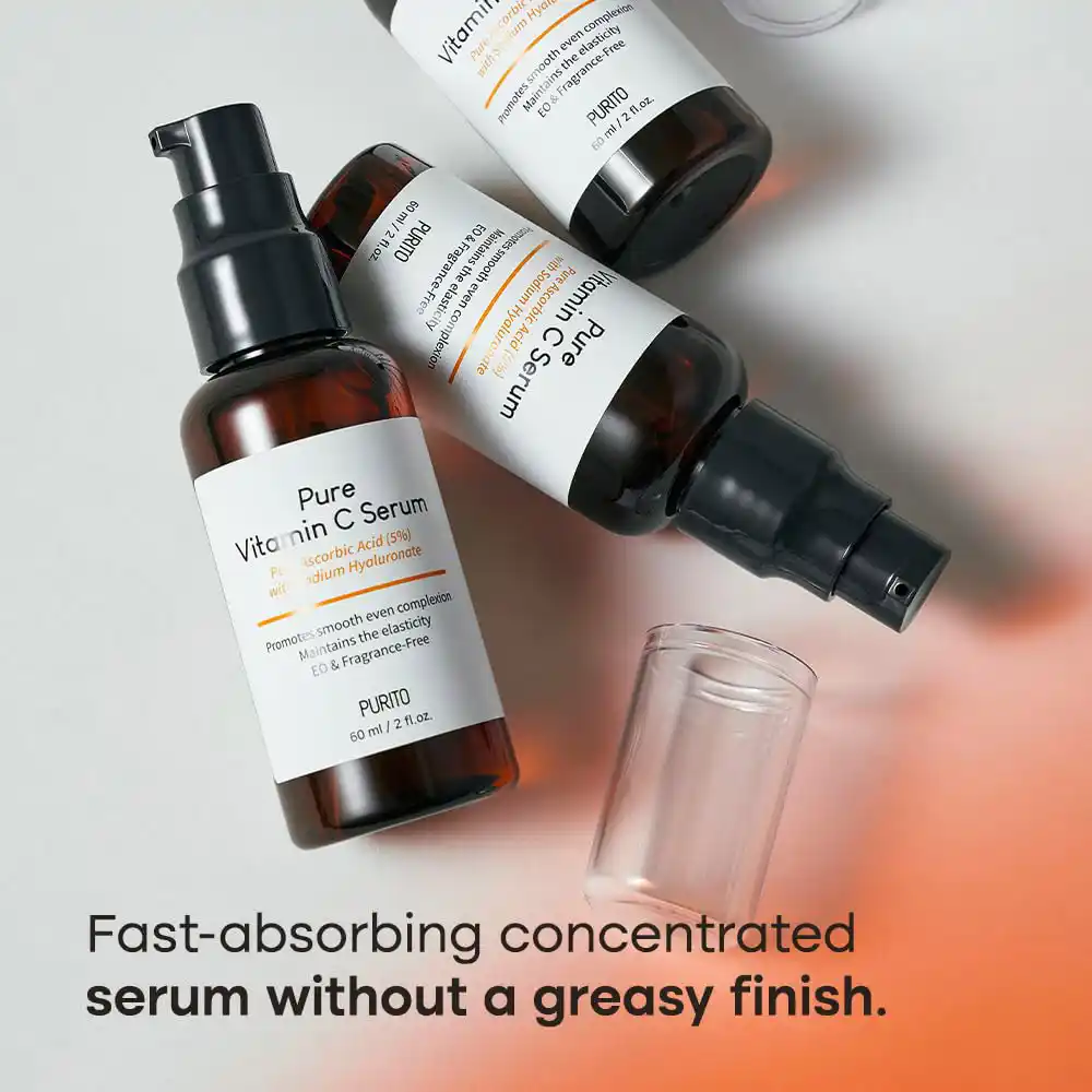 سرم ویتامین C پیوریتو PURITO Pure Vitamin C Serum | روشن‌کننده، ضد لک و آنتی‌اکسیدان پوست