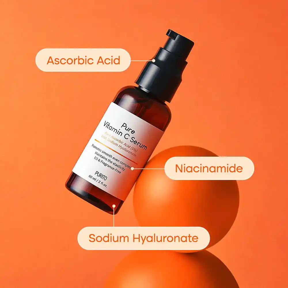 سرم ویتامین C پیوریتو PURITO Pure Vitamin C Serum | روشن‌کننده، ضد لک و آنتی‌اکسیدان پوست
