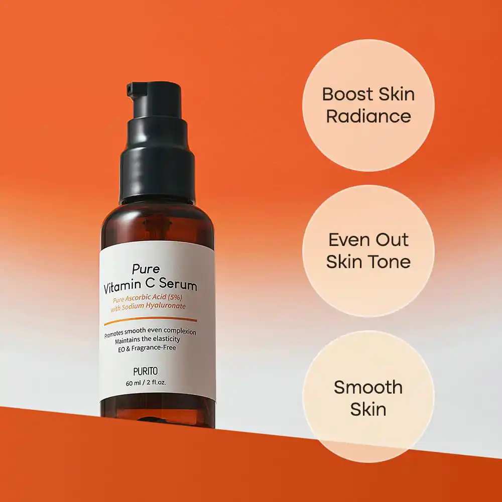 سرم ویتامین C پیوریتو PURITO Pure Vitamin C Serum | روشن‌کننده، ضد لک و آنتی‌اکسیدان پوست
