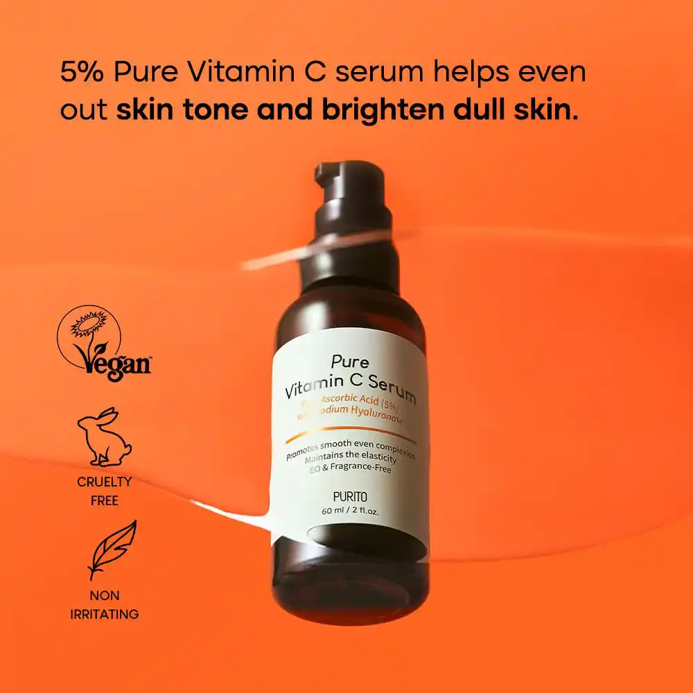 سرم ویتامین C پیوریتو PURITO Pure Vitamin C Serum | روشن‌کننده، ضد لک و آنتی‌اکسیدان پوست