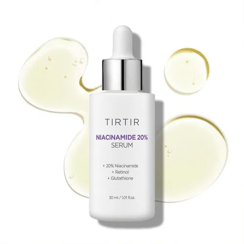سرم نیاسینامید 20 درصد تیر تیر روشن کننده، کنترل چربی و منافذ پوست TIRTIR Niacinamide 20 Serum