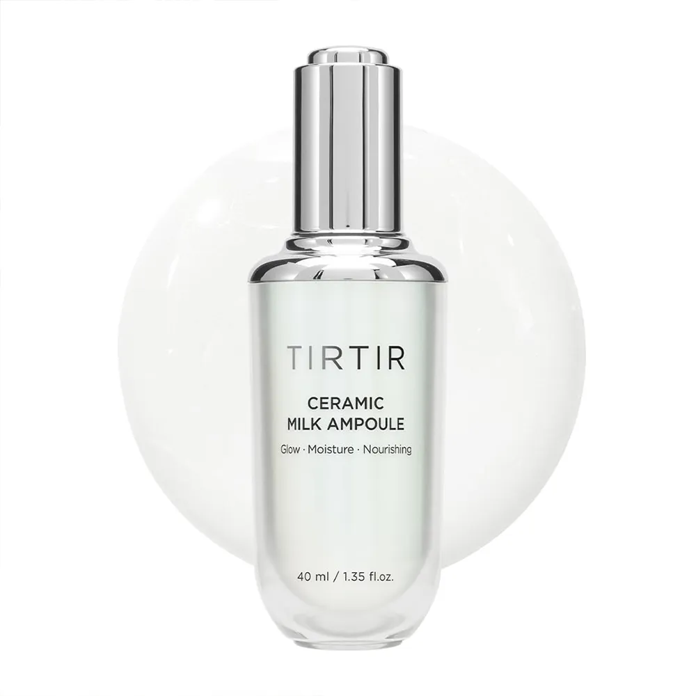 مپول سراماید میلک تیر تیر درخشان کننده و مرطوب کننده TIRTIR Ceramic Milk Ampoule