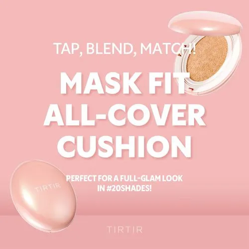 کوشن صورتی تیر تیر TIRTIR Mask Fit All Cover Pink Cushion