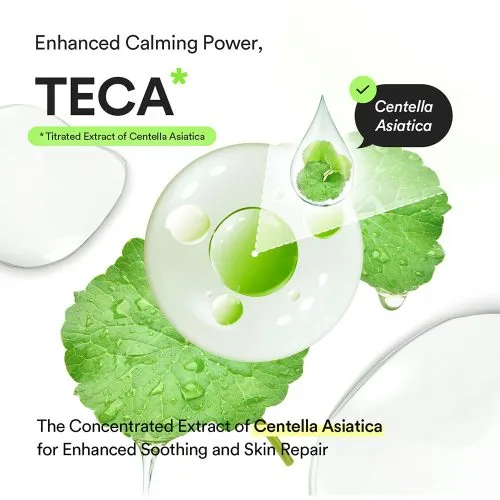 سرم کپسولی هارتلیف TECA ابیب تسکین دهنده و روشن کننده پوست Abib Heartleaf TECA capsule serum Calming drop