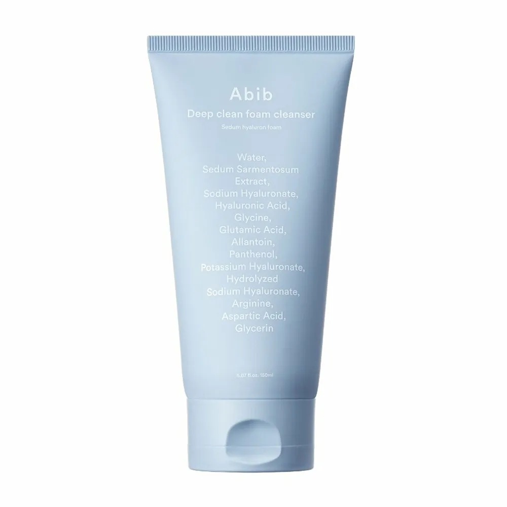 فوم شستشوی پاک کننده عمقی پوست ابیب سری سدوم هیالورون Abib Deep Clean Foam Cleanser Sedum Hyaluron Foam
