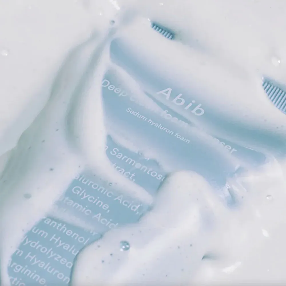 فوم شستشوی پاک کننده عمقی پوست ابیب سری سدوم هیالورون Abib Deep Clean Foam Cleanser Sedum Hyaluron Foam