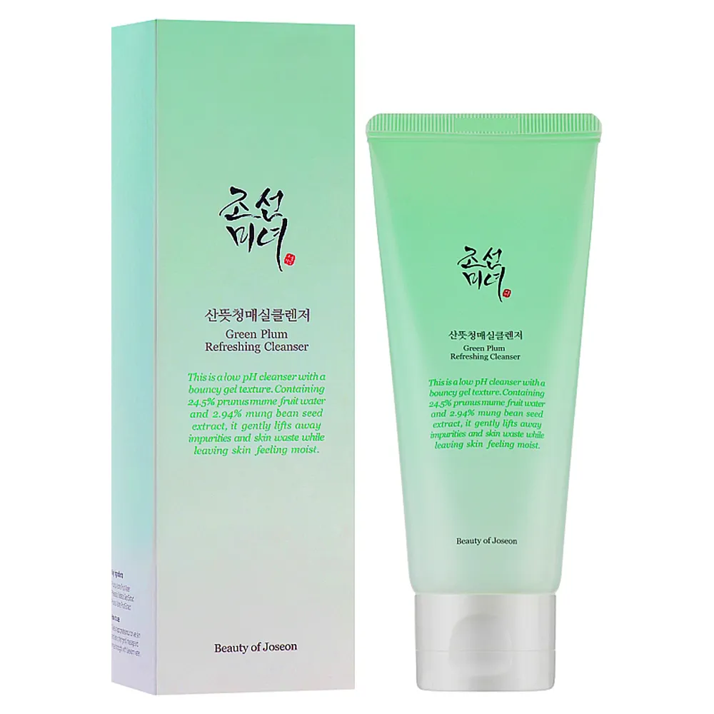 ژل شستشوی آلو سبز و ماش بیوتی اف جوسان Beauty of Joseon Green Plum Refreshing Cleanse