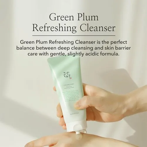 ژل شستشوی آلو سبز و ماش بیوتی اف جوسان Beauty of Joseon Green Plum Refreshing Cleanse