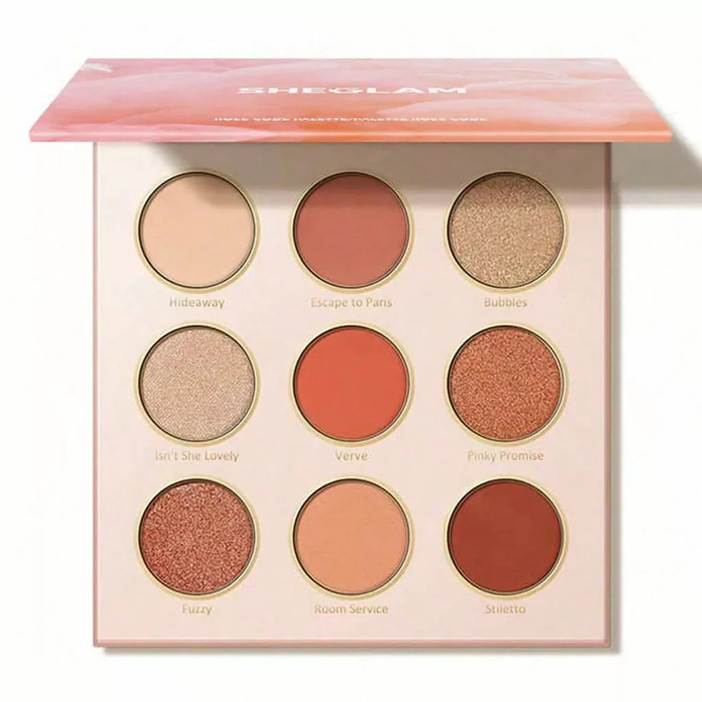 sheglam rose code eyeshadow palette