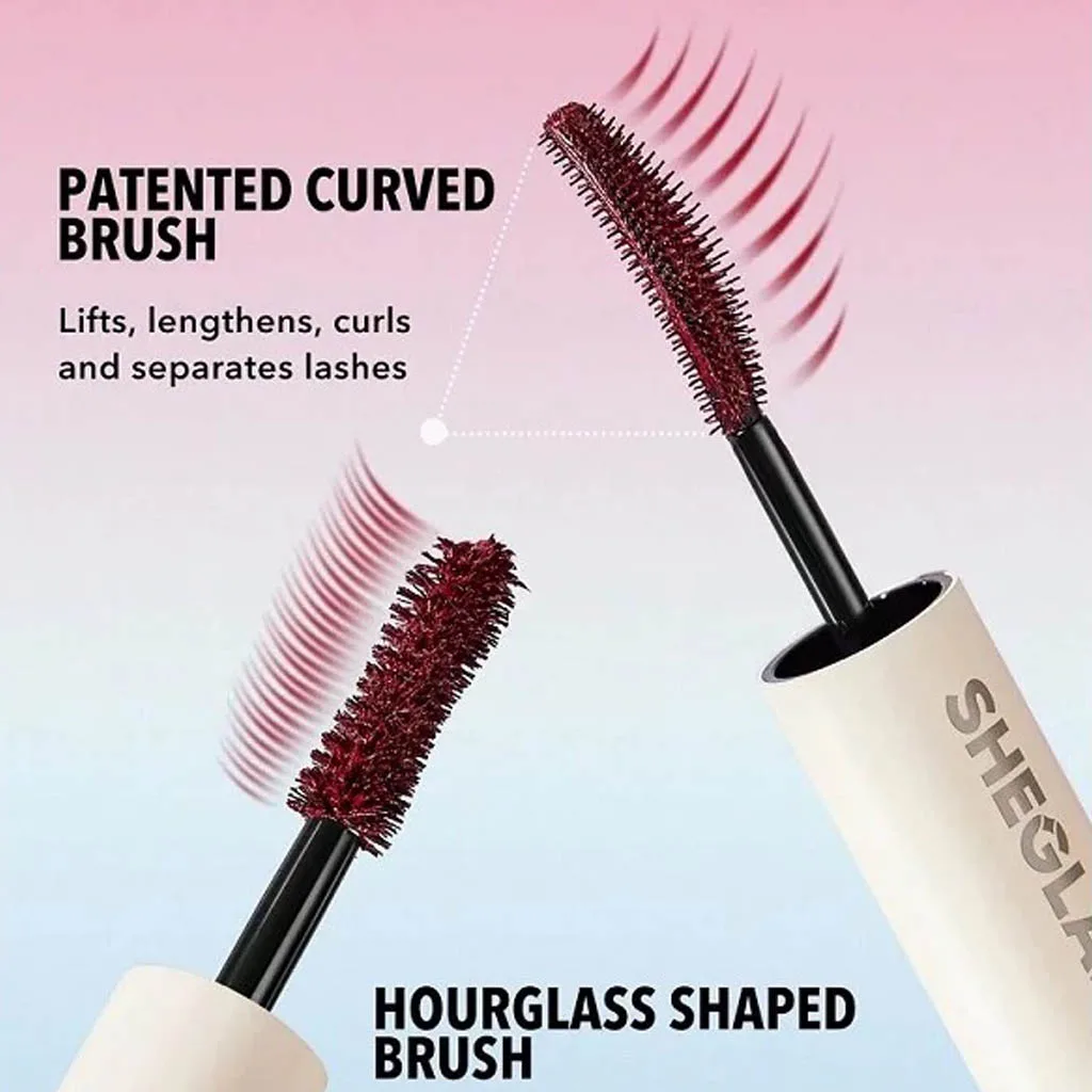 ریمل ضدآب شیگلم رنگ بورگاندی (زرشکی) Waterproof burgundy
