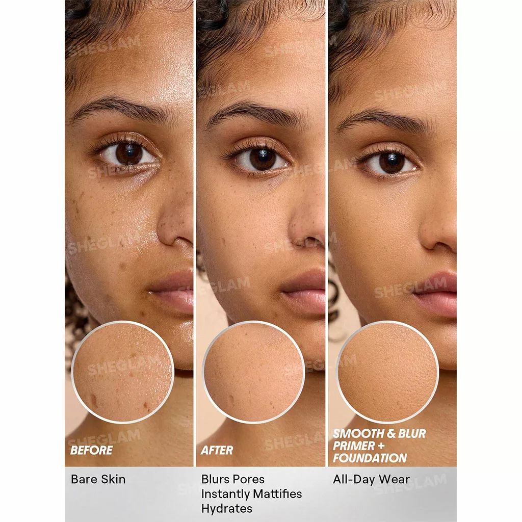 پرایمر نقره ای شیگلم محو منافذ TRANSLUCENT