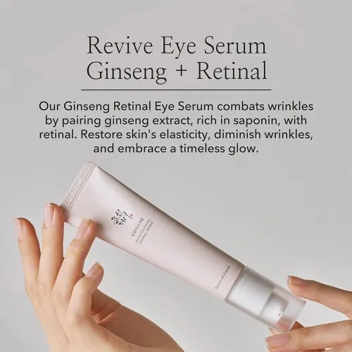 سرم دور چشم آبرسان و ضد چین و چروک بیوتی آف جوسان Beauty of Joseon Revive Eye Serum Ginseng Retinal 30ml