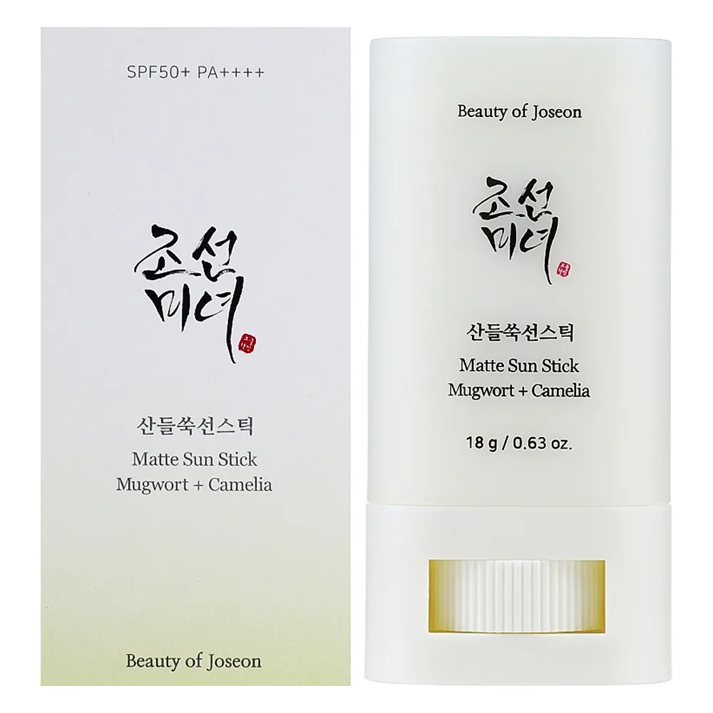 ضد آفتاب استیکی مات کننده بیوتی آف جوسان Beauty Of Joseon Matte Sun Stick MugwortCamelia SPF 50