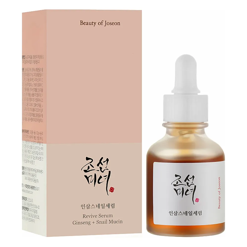 سرم ترمیم و بازسازی کننده جینسینگ و موسین حلزون بیوتی اف جوسان Beauty of Joseon Repair Serum Ginseng Snail Mucin