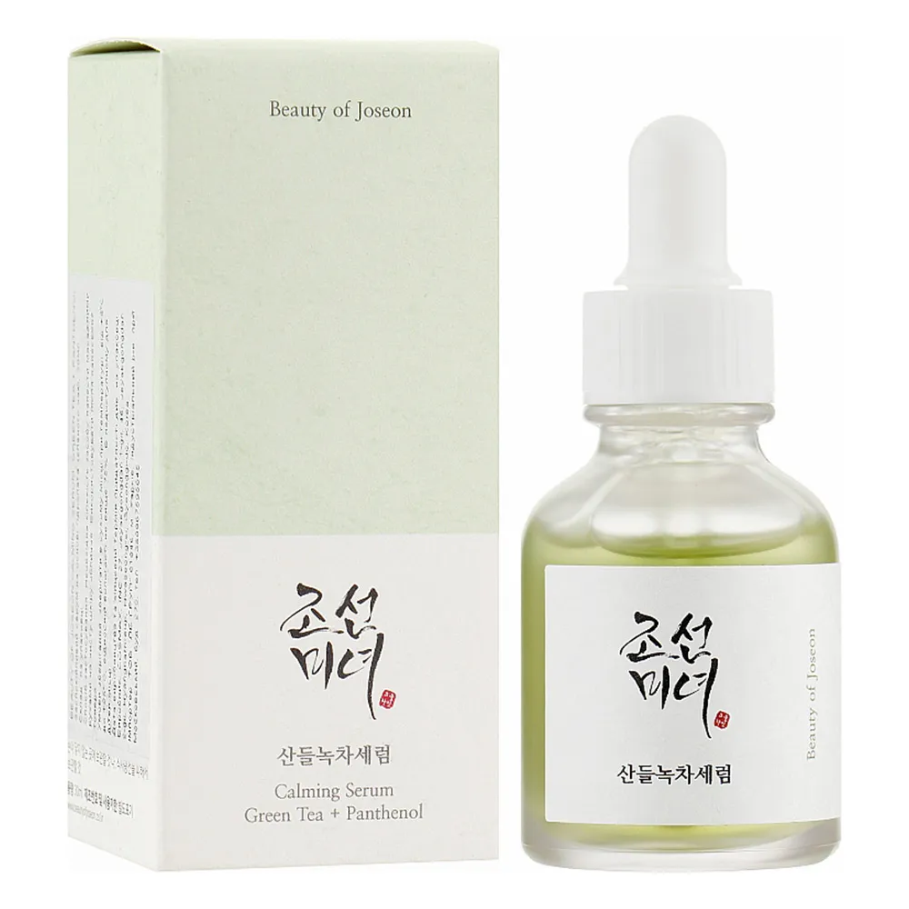 سرم ضد التهاب و آبرسان چای سبز و پنتنول بیوتی اف جوسان Beauty of Joseon Calming Serum Green Tea Panthenol سرم ضد التهاب و آبرسان چای سبز و پنتنول بیوتی اف جوسان Beauty of Joseon Calming Serum Green Tea Panthenol