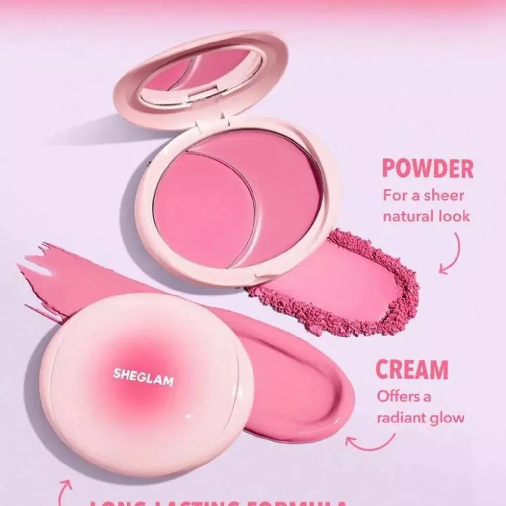 پالت رژگونه دوتایی CHEEK 2 CHEEK شیگلم چیک 2 چیک PINK SPRINKLES