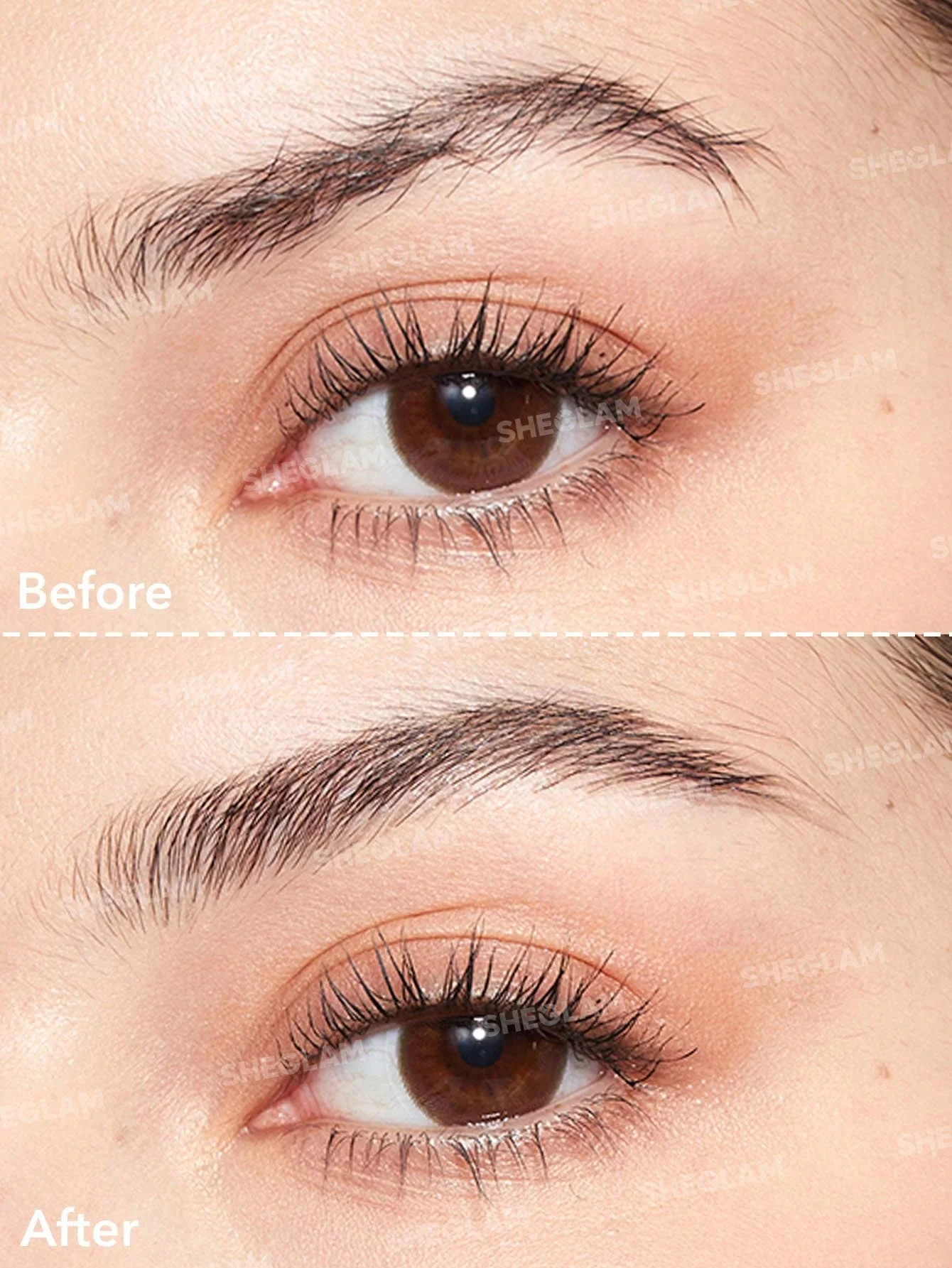 ژل ابرو تیوپی حالت دهنده شیگلم برس دار breakdown brow gel