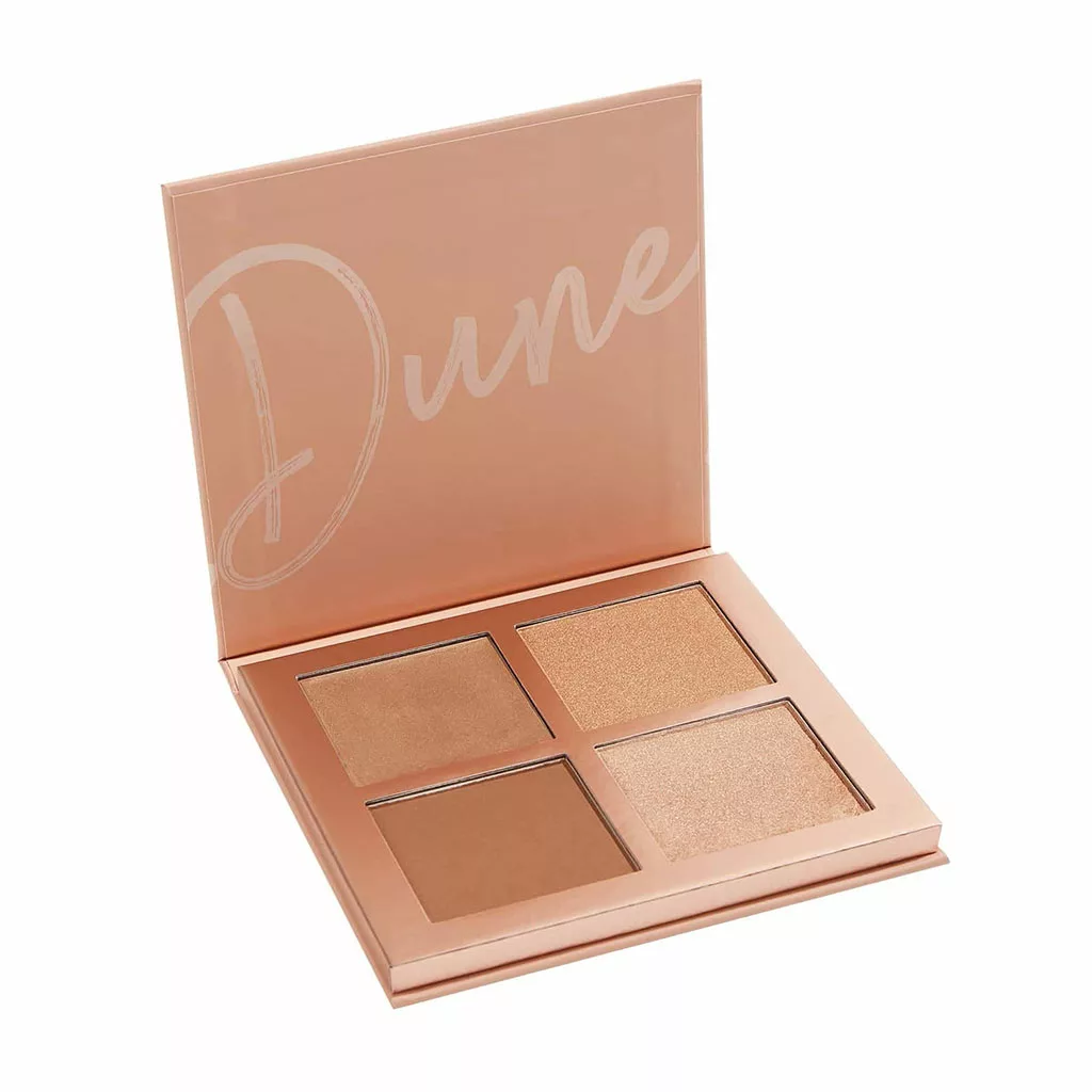 پالت 4رنگ کانتور و هایلایتر شیگلم مدل 3D pro face dune