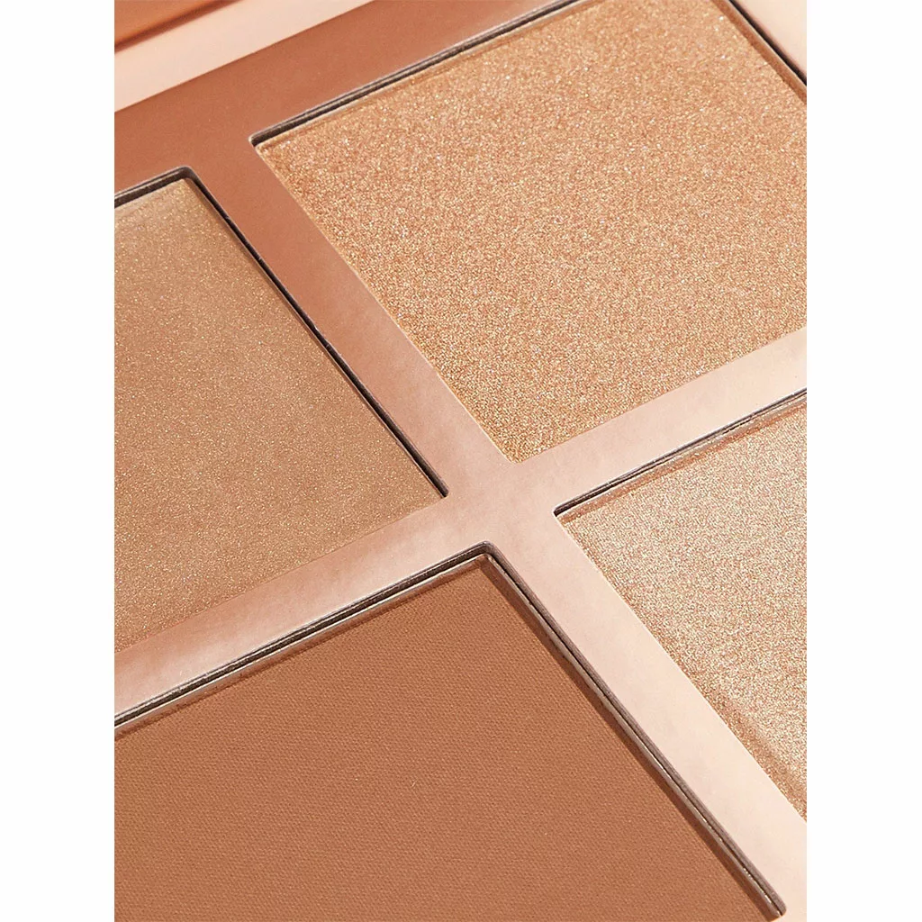 پالت 4رنگ کانتور و هایلایتر شیگلم مدل 3D pro face dune