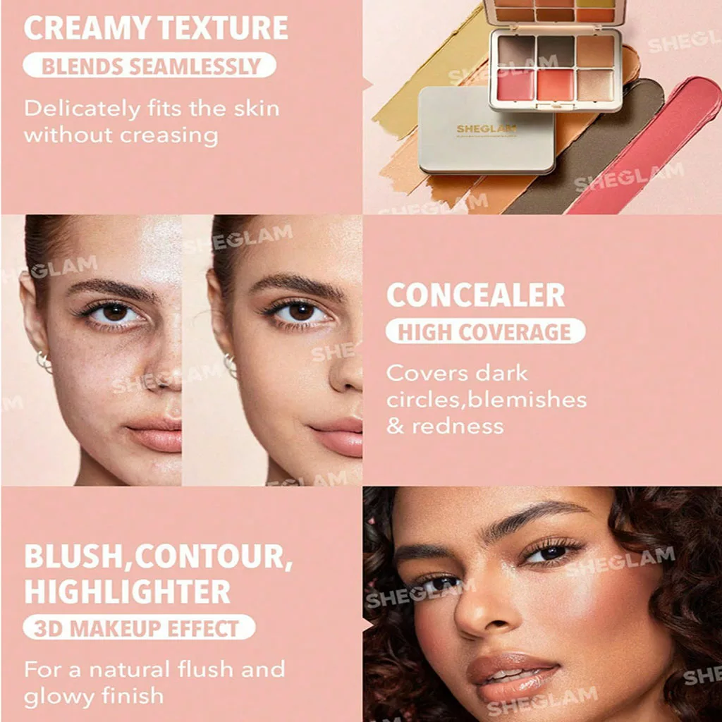 پالت کانتور شیگلم 12 رنگ چند منظوره VANILLA SCULPT
