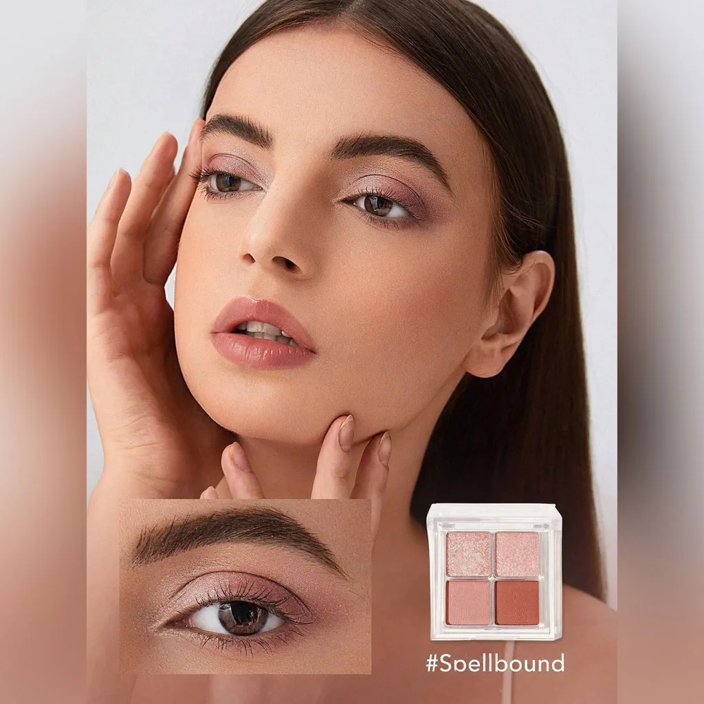 پالت سایه 4 تایی crystal شیگلم رنگ Spellbound